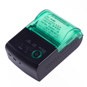 Fast Printing Green Usb Bluetooths 58mm Portable Mini Printer ER-58AI Mini Style 203DPI Resolution ESC stock thermal printer