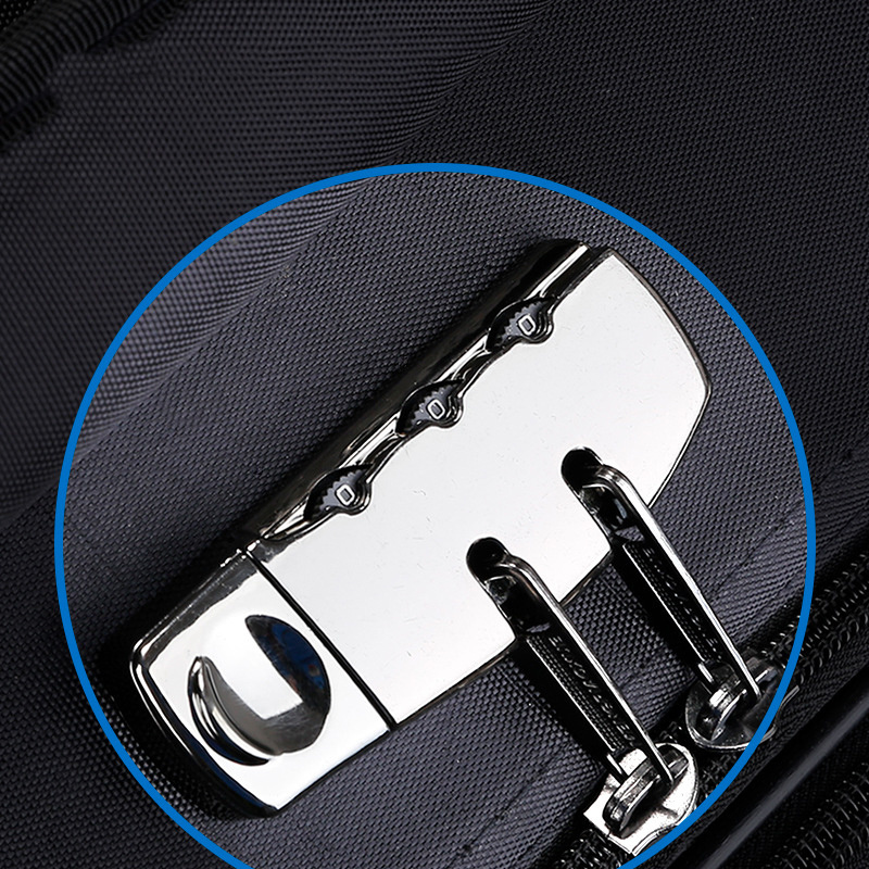 Large capacity luggage men universal wheel students Oxford cloth travel luggage bag password travel box business suitcase trolle