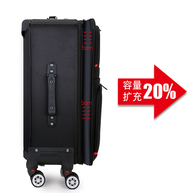 Large capacity luggage men universal wheel students Oxford cloth travel luggage bag password travel box business suitcase trolle