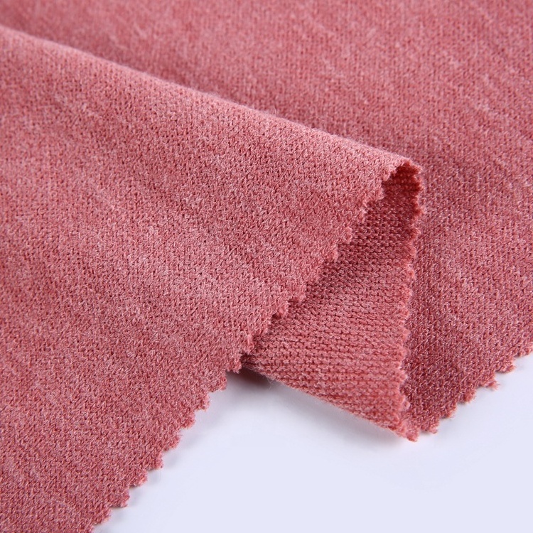 Wholesale Latest sweater fabric textiles thick knit angora jersey spring fabrics for clothing