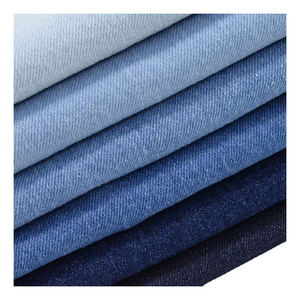 Low Price Plain Yarn Dyed 95% Cotton 5% Rayon Denim Spandex Clothing Fabric For 2023 Spring and Summer