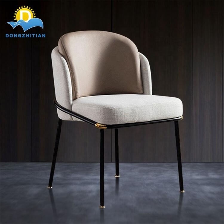 Hot Sale Dining Room Furniture Dining Chair Set Modern Fabric Upholstered Dining Chairs For Hotel Negotiation Chair