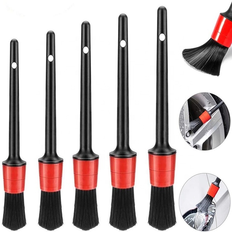 ESD Mini Soft Plastic Car Wheel Detail Cleaning Brush Set