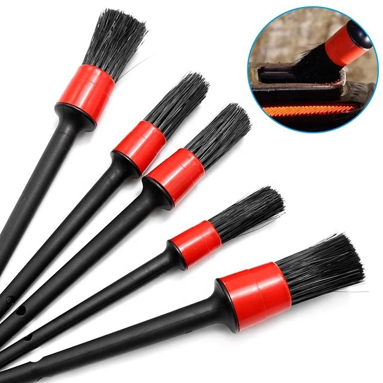 ESD Mini Soft Plastic Car Wheel Detail Cleaning Brush Set