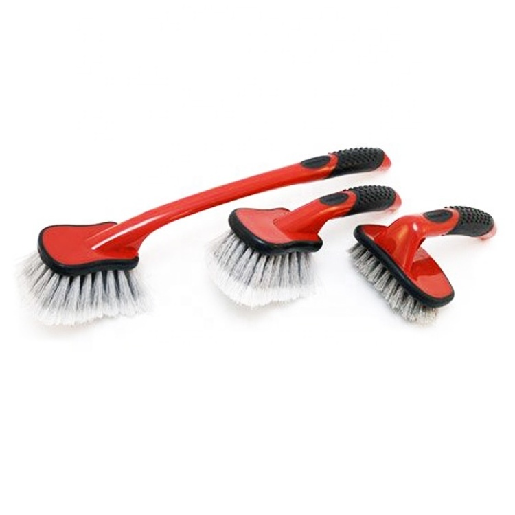 ESD Industrial Plastic Car Wheel Tire Wash Cleaning Brush Kit