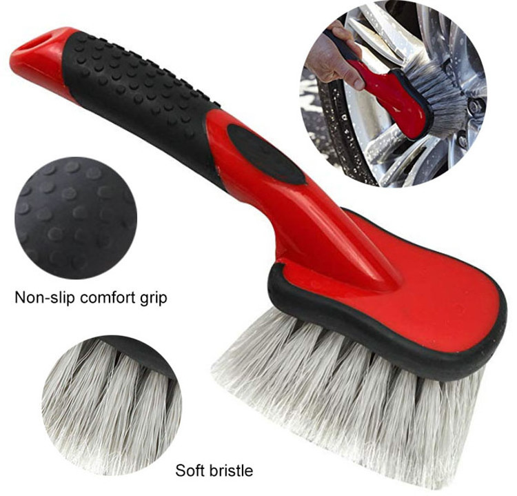 ESD Industrial Plastic Car Wheel Tire Wash Cleaning Brush Kit