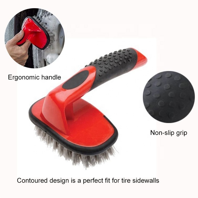 ESD Industrial Plastic Car Wheel Tire Wash Cleaning Brush Kit