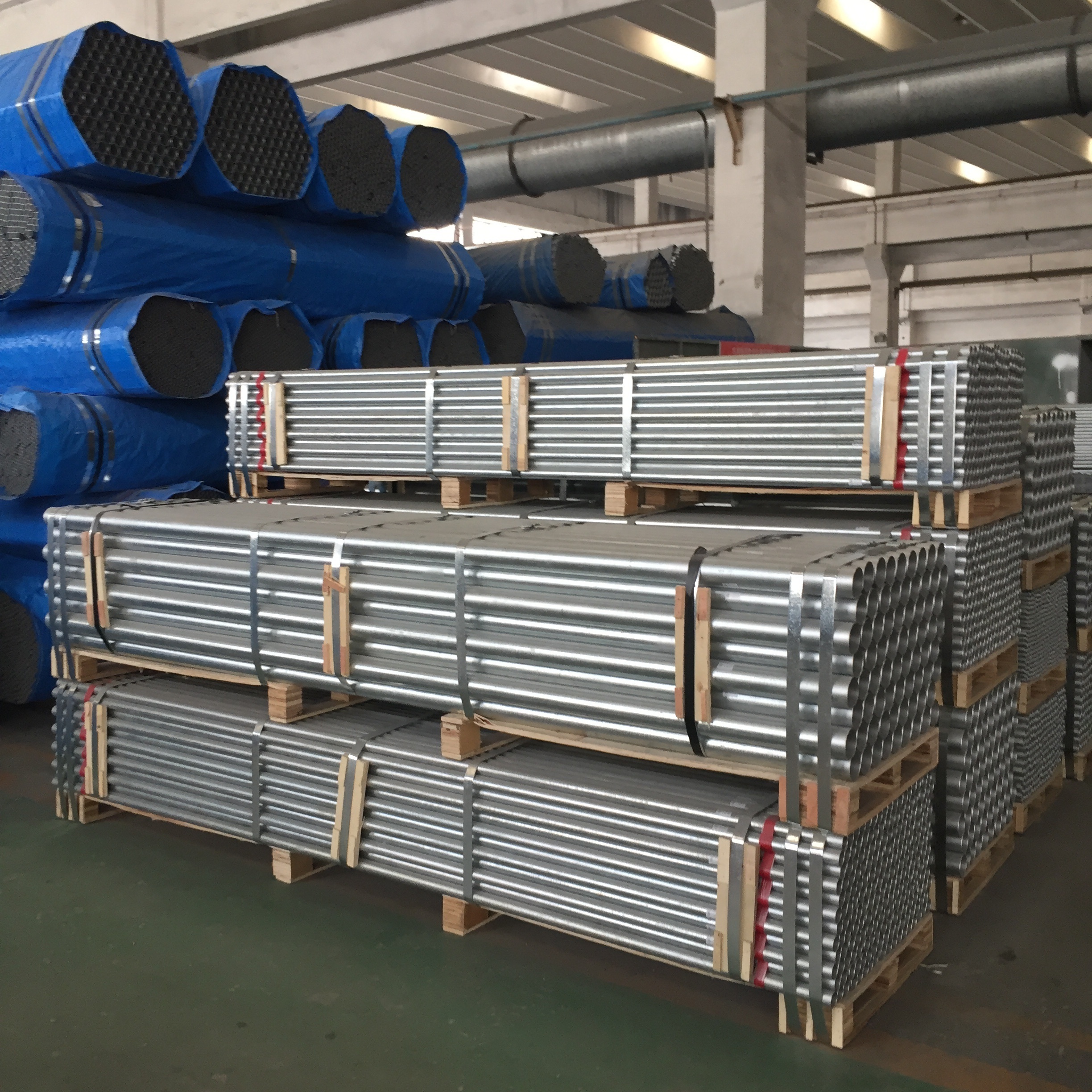 hot dip galvanized conduit emt pipe electrical metal tube ul797