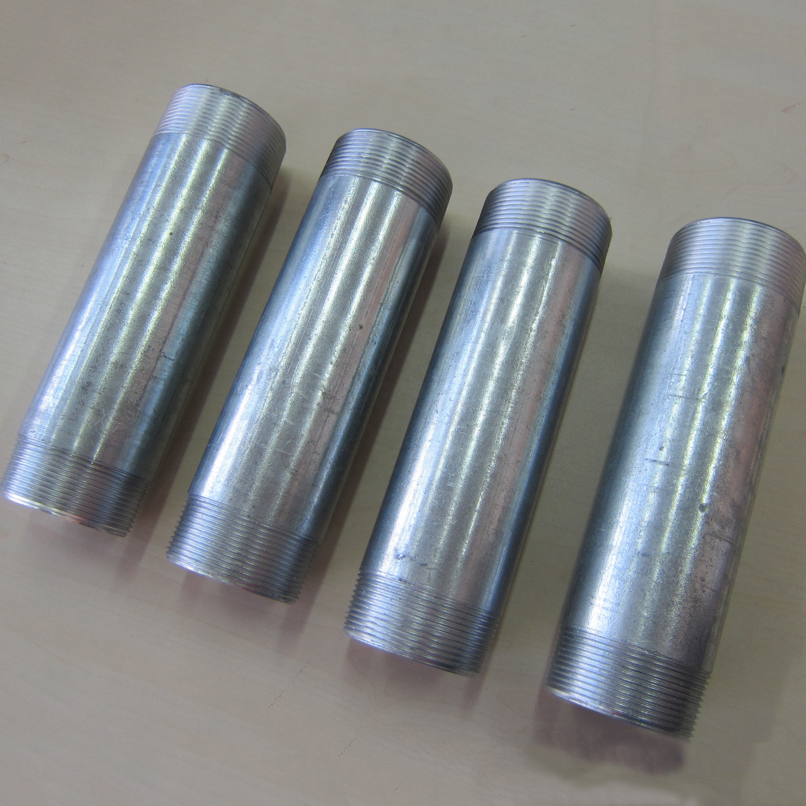 wiring tube accessory 3-1/2 inch size 5.46mm wall thickness aluminum alloy conduit nipple UL6A pipe fittings