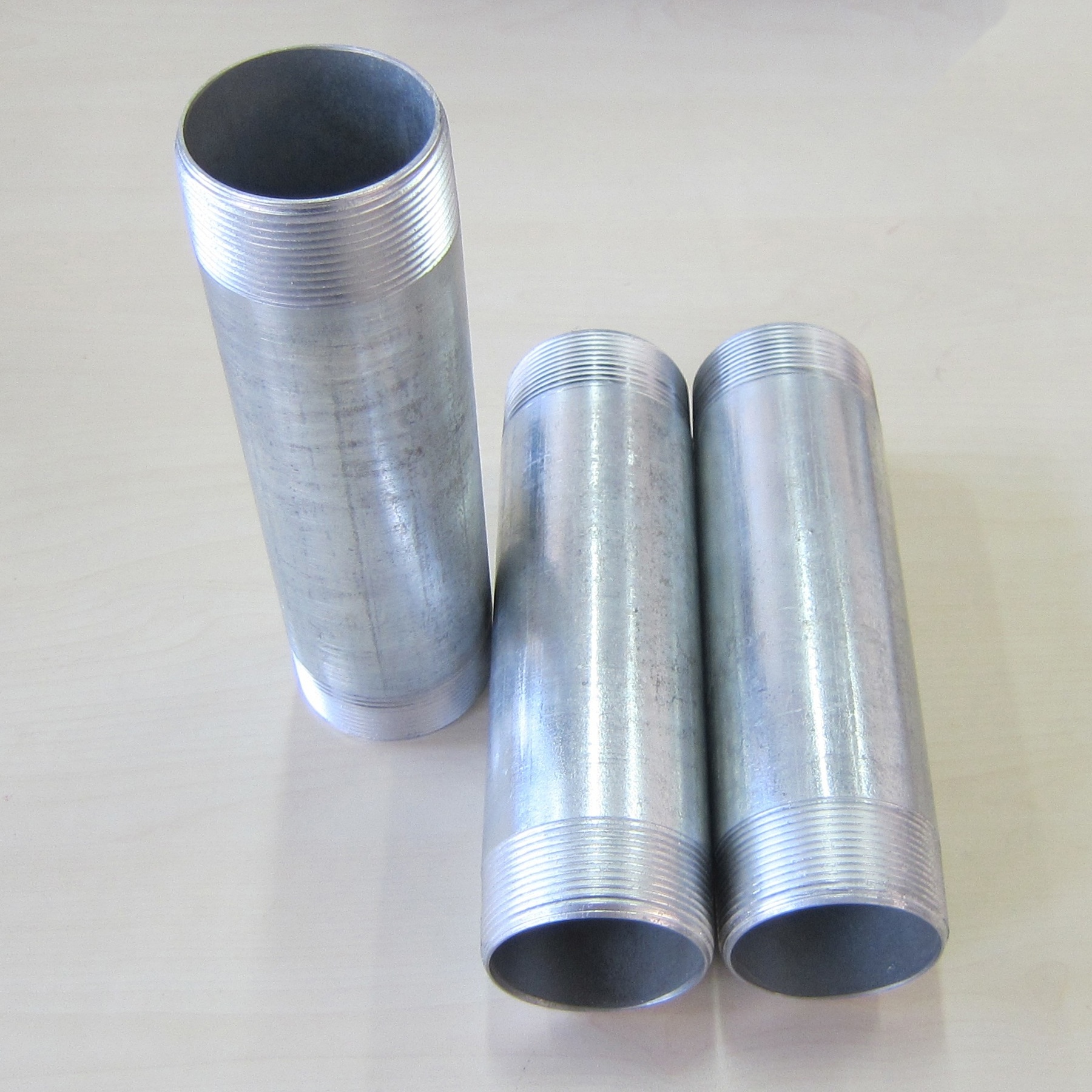 wiring tube accessory 3-1/2 inch size 5.46mm wall thickness aluminum alloy conduit nipple UL6A pipe fittings