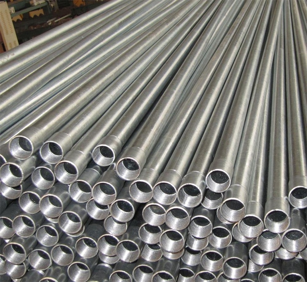 ERW electrical rigid metal conduit hot dip galvanized welded steel pipe ansi C80.1 UL6 standard with lower life-cycle costs