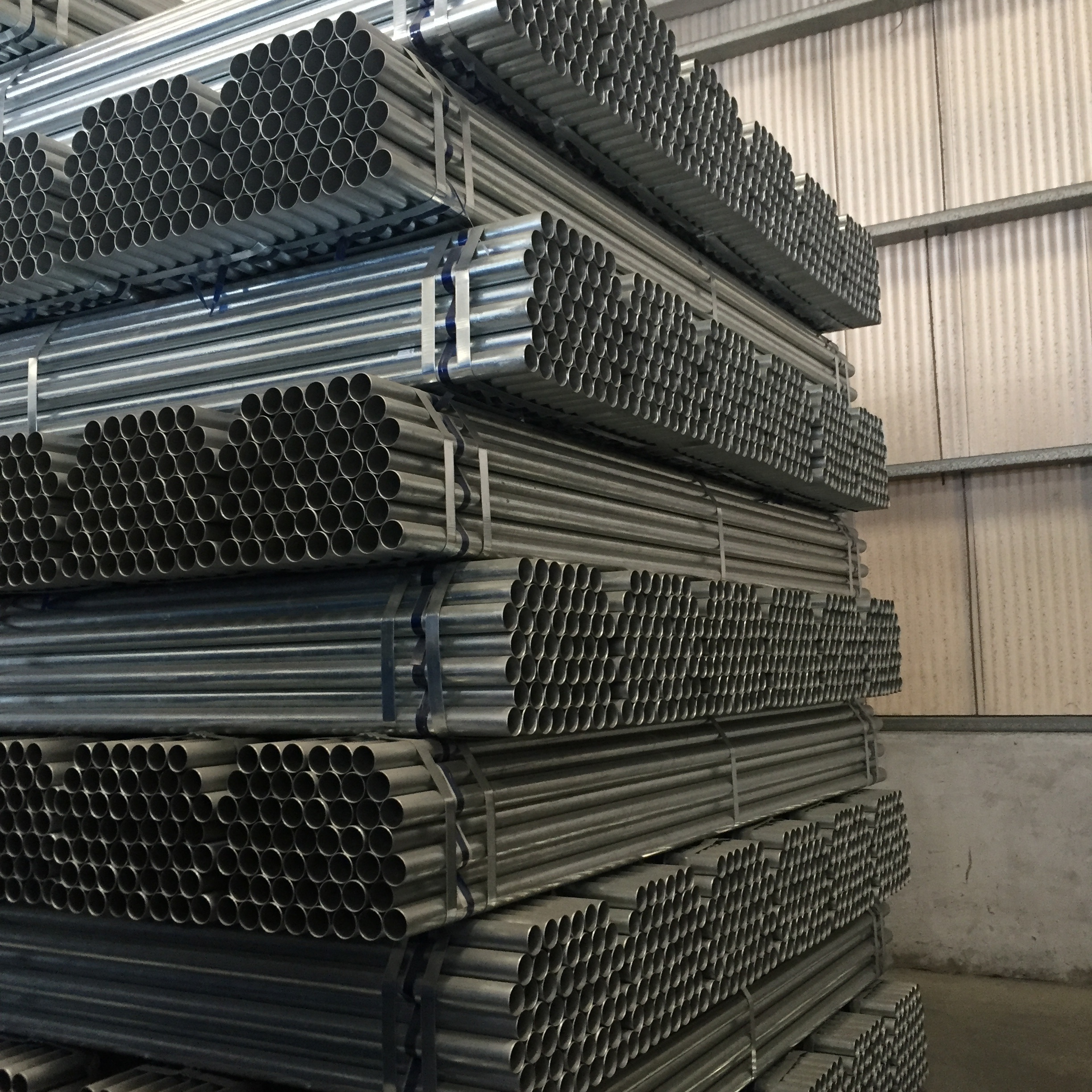 hot dip galvanized conduit emt pipe electrical metal tube ul797