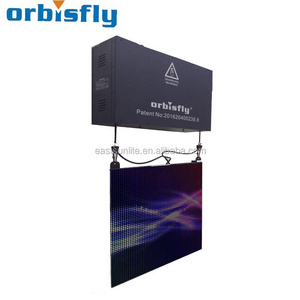 Orbisfly Kinetic Screen LED Stage Lights Video display Kinetic Panel P3.9 RGB color Shopping mall hall hotel decoration