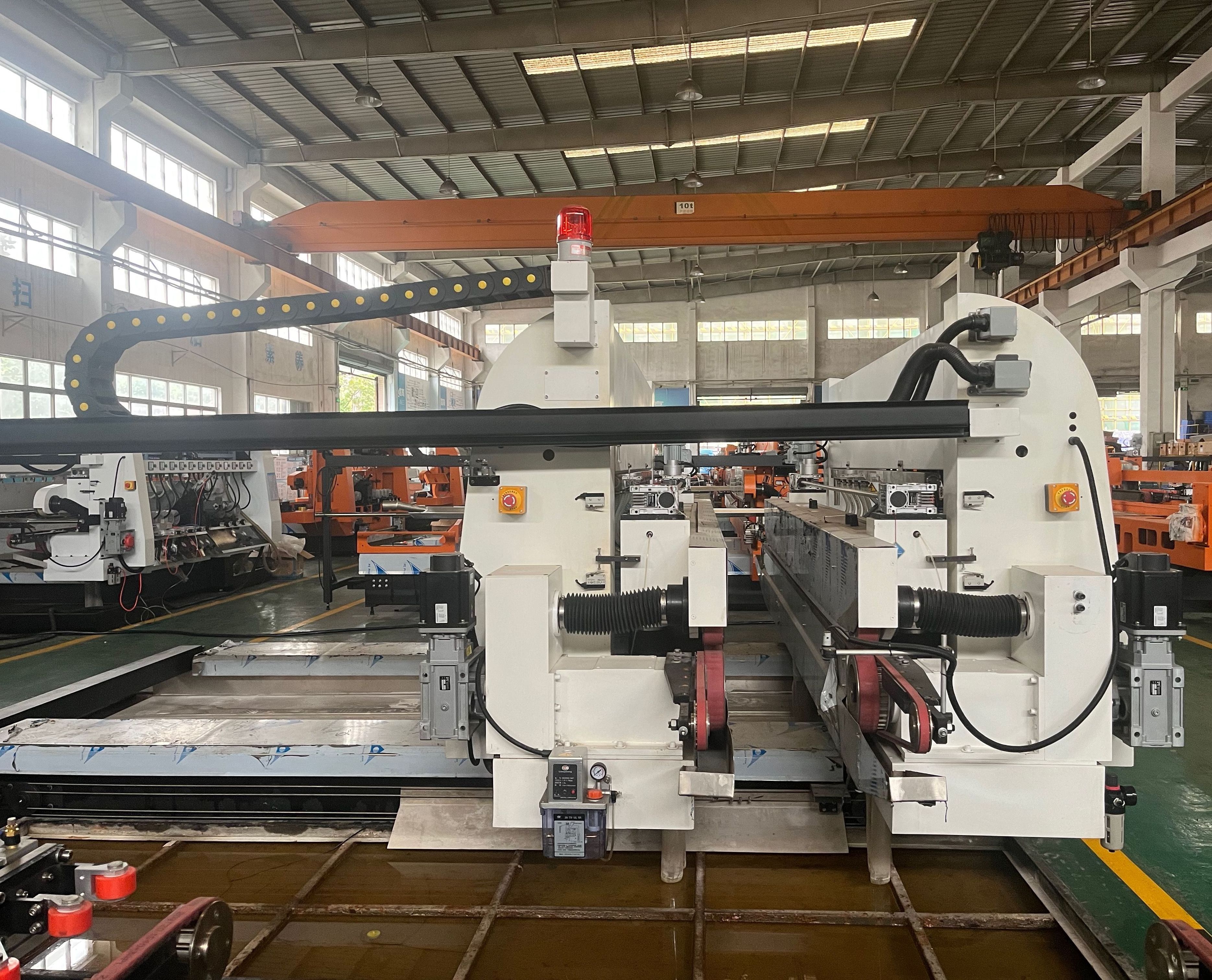 EDE-4200 high speed double edger/ high speed double edging machine