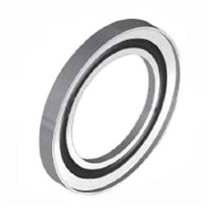 Stainless steel KF25 centering ring with O-rings for vacuum