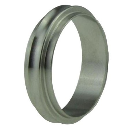 Stainless steel KF25 centering ring with O-rings for vacuum