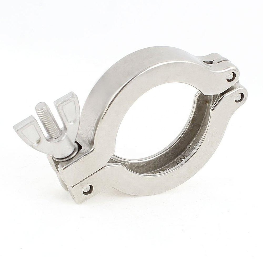 ISO-KF Vacuum Components Wing Nut Clamps Hinge Clamp For Vacuum Pipe