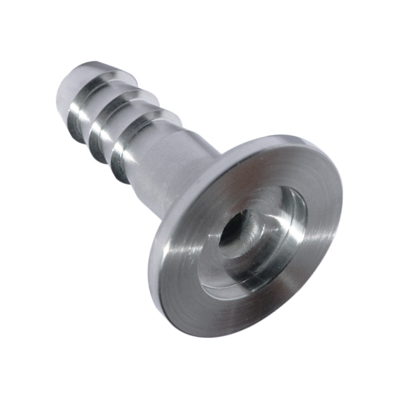 vacuum KF adapter PVC hose sanitary rubber nozzle joint adapter clamp connection vacuum fitting in aluminum or Zn plated