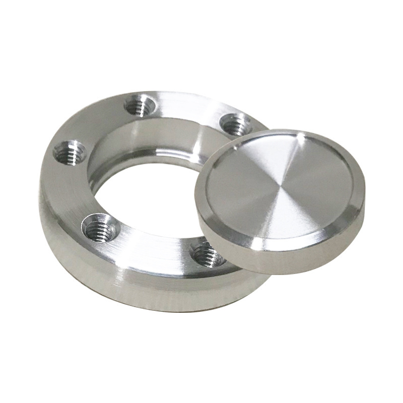 CF Rotatable Blank Flange in stainless steel material ultra high vacuum system use rotating or nonrotatable flanges wholesaler