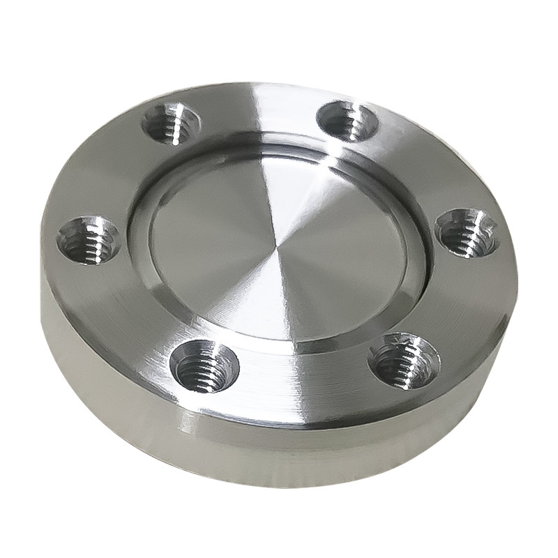 CF Rotatable Blank Flange in stainless steel material ultra high vacuum system use rotating or nonrotatable flanges wholesaler