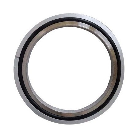 Stainless steel KF25 centering ring with O-rings for vacuum