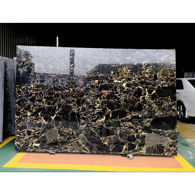 China onyx stone black marble slab with golden Athens marbles black marble slabs tiles for walling and flooring