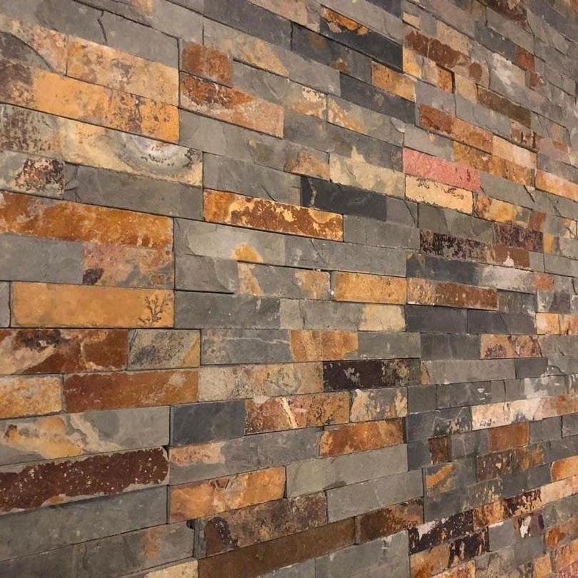 China Cheap Exterior Wall Veneer Slate Stone Panels, Natural Stone Tiles Wall Cladding Culture Stone For External Wall