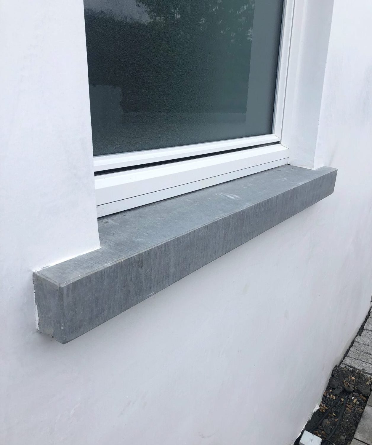 Natural Blue Stone Honed Watertable Sill Blue Limestone Window Sill