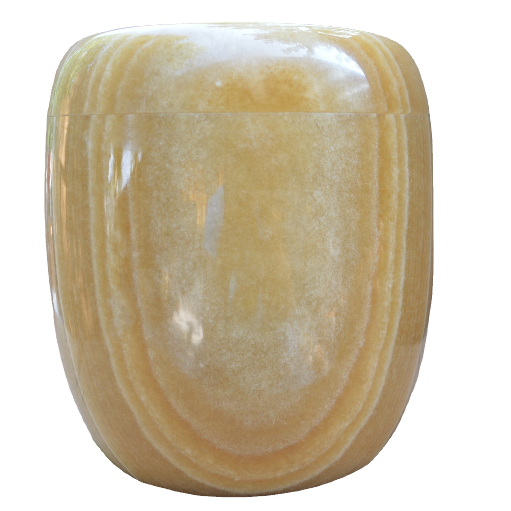 Natural stone marble Western style funeral urn for  human cremation