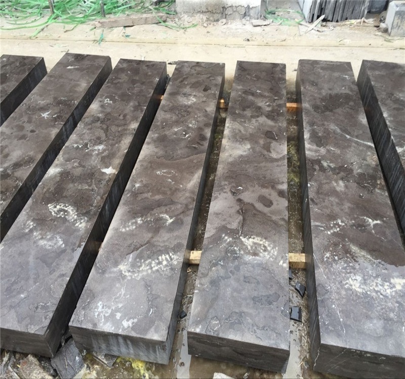 Blue Limestone Thick Outdoor Stair Steps