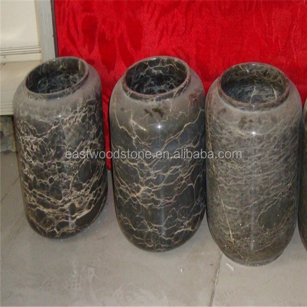 Natural stone marble Western style funeral urn for  human cremation