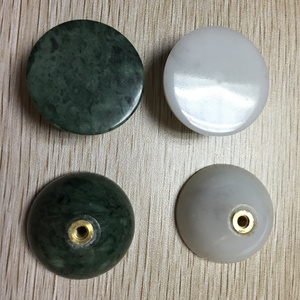 High Quality Natural Stone Marble Cabinet Knobs And Pulls for Door and Drawer