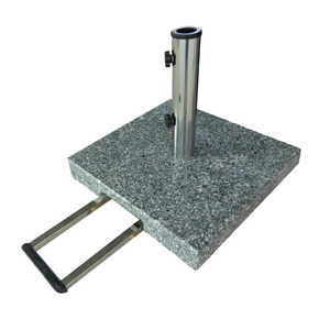 25kgs Nature Granite Stone Umbrella Parasol Base and Stand