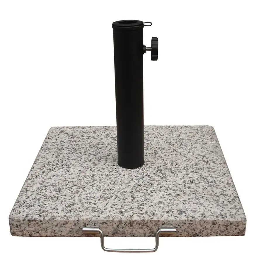 25kgs Nature Granite Stone Umbrella Parasol Base and Stand