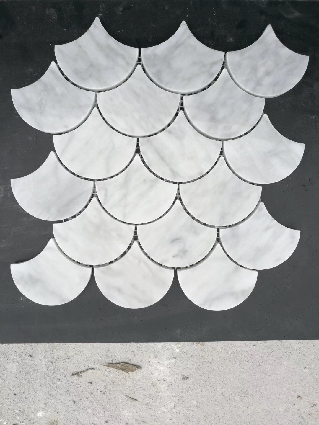 White Marble Mosaic Flooring Tiles Hexagon Mosaic For Bathroom Flooring And Kitchen Backsplash