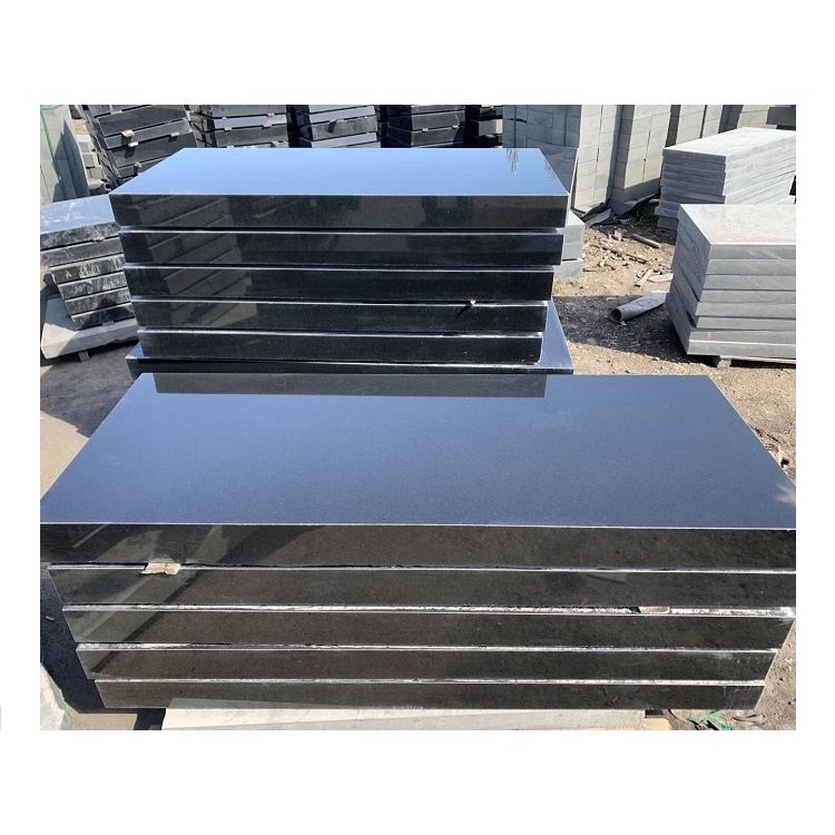 Hot Sale Polished Absolute China Shanxi Black Granite  Factory Direct Supply