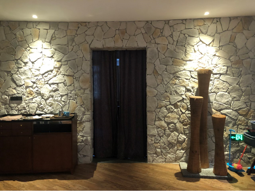 Natural split random stone sandstone cladding for wall decoration