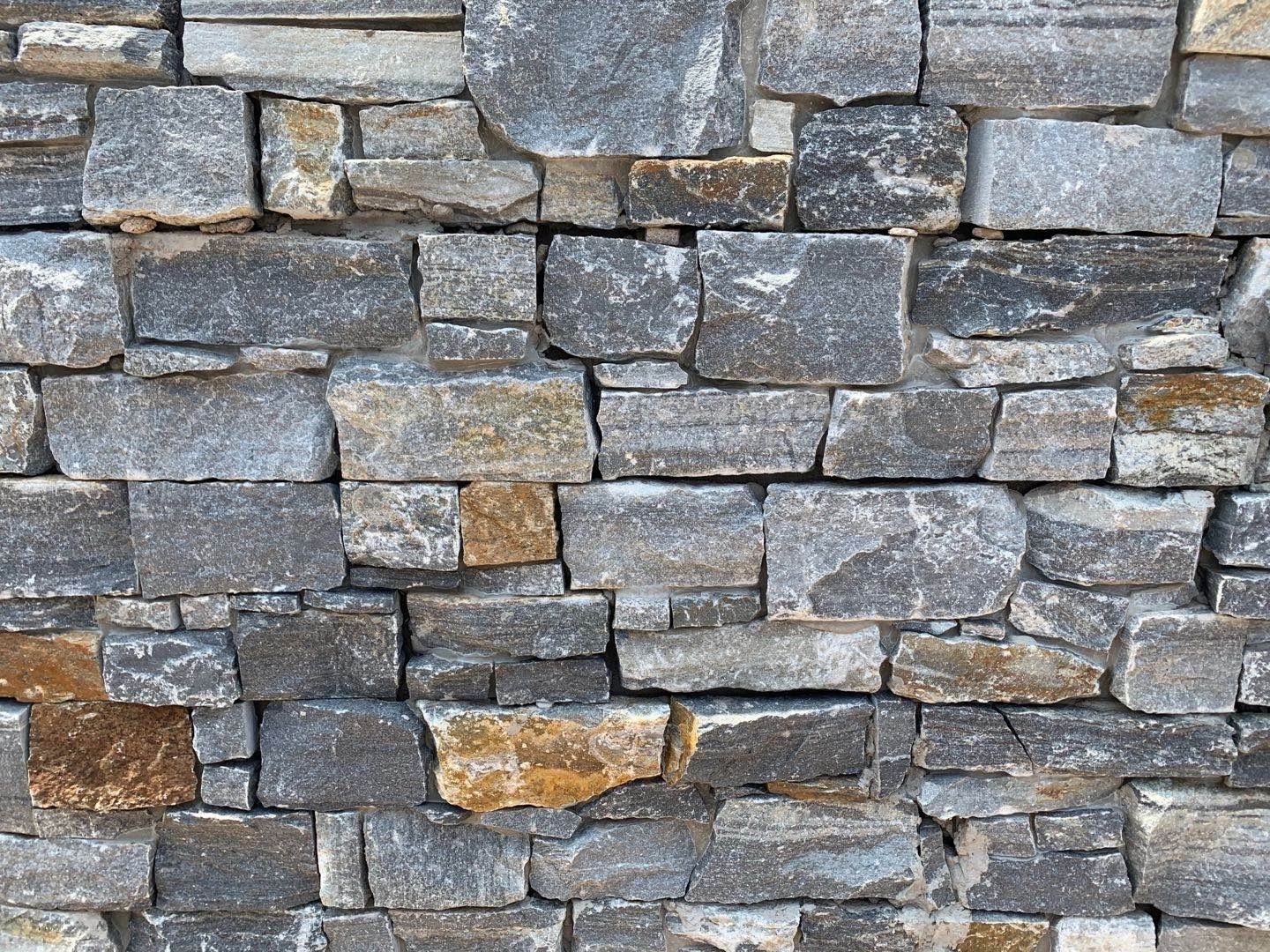 Natural flat stacked stone for exterior wall decorative