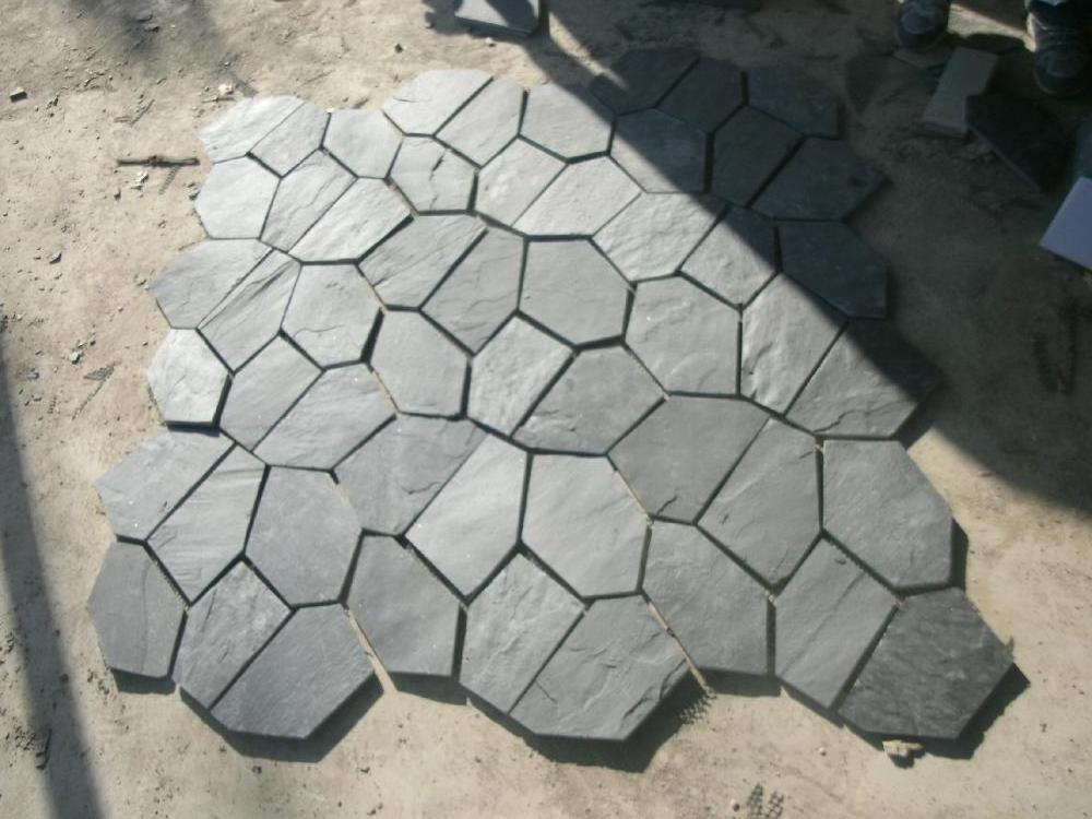 slate paving flagstone floor tiles