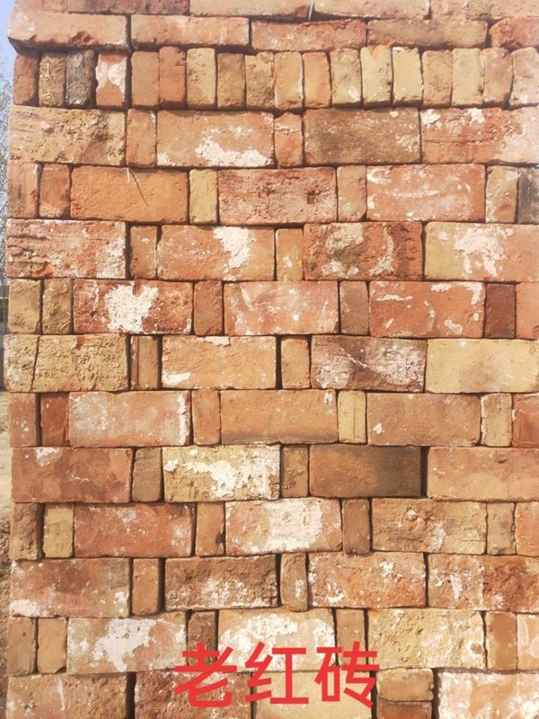 Handmade Used Old Red Clay Reclaimed Bricks For Wall Cladding