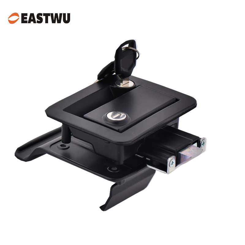 Eastwu 100% Metal American style rv door lock Motorhome camper Travel trailer truck caravan entry Car Black Door lock Latch