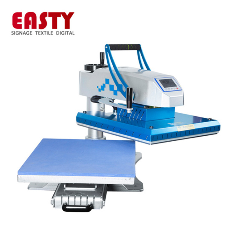 Swing T-shirt Heat Press Machine Easty Swing Away Sublimation Cheap T Shirt Heat Press