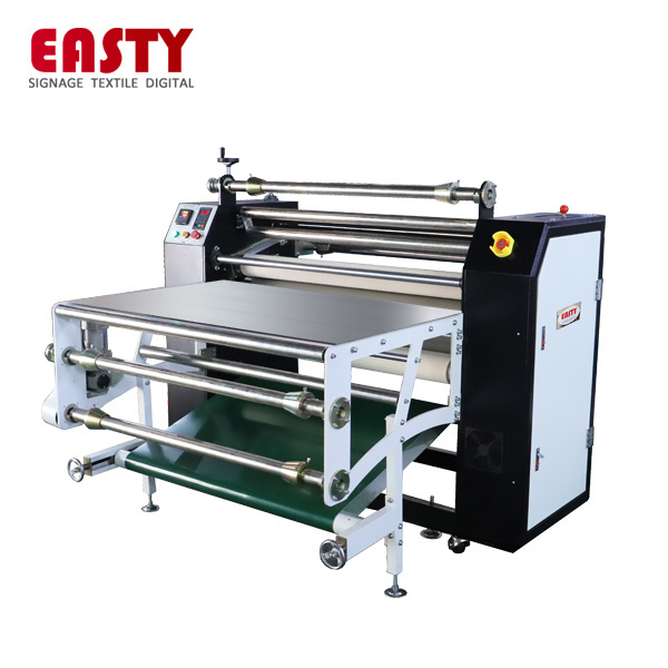 dye sublimation printing wide format large textile fabric apparel Sportswear Rotary Heat press Machine