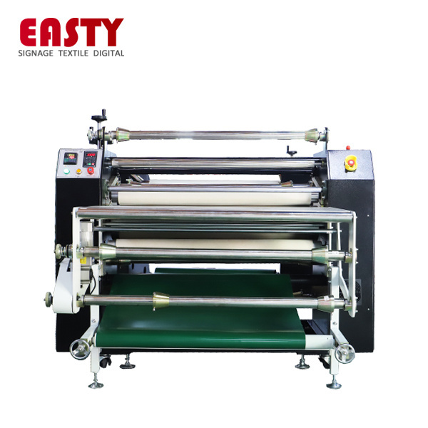 dye sublimation printing wide format large textile fabric apparel Sportswear Rotary Heat press Machine