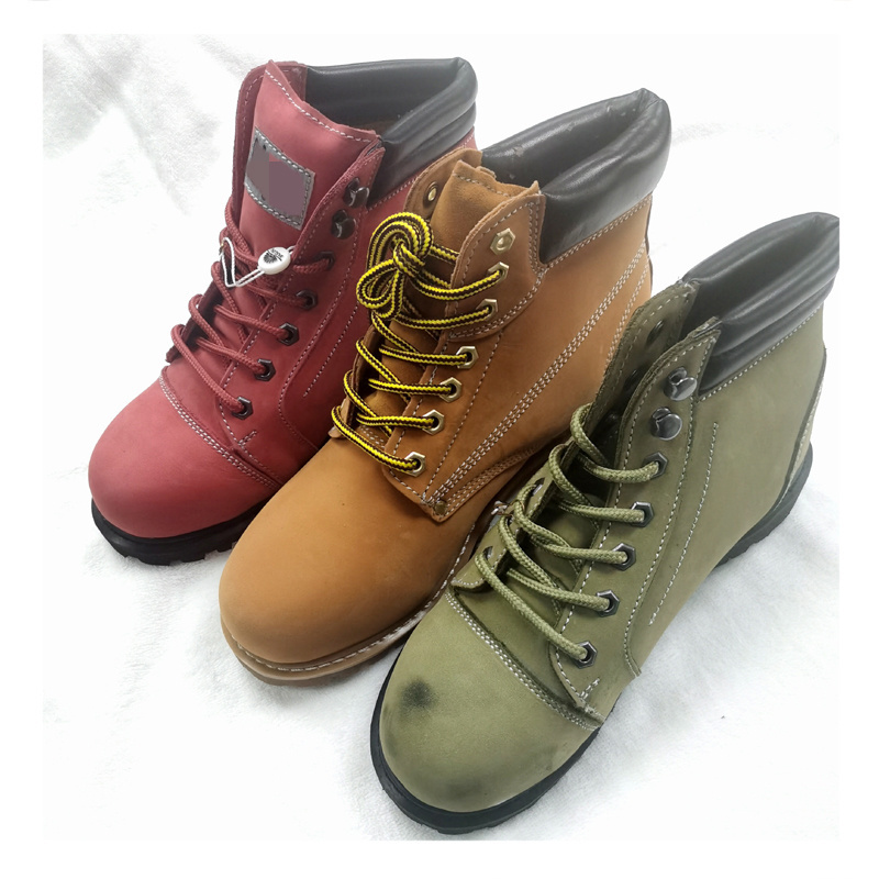 Free samples with factory price for china custom womens work shoes cat safety shoes construction work boots