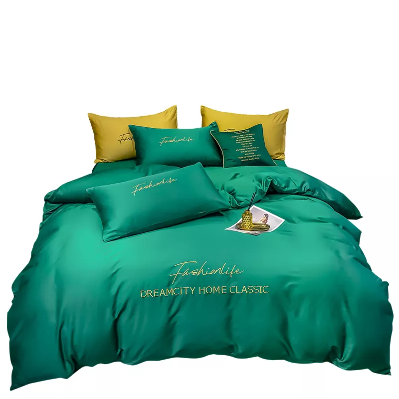 Free Samples Factory OEM ODM support duvet set satin bedding set luxury bedding comforter