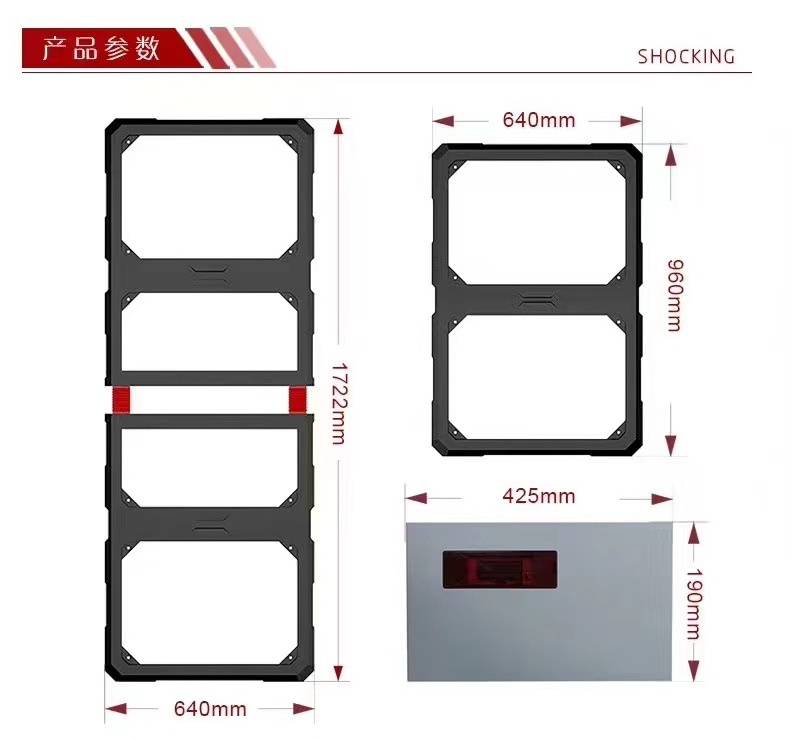 EAS 58Khz Anti Theft Device System Underground Jammer Antenna Shopping Mall Anti-theft Alarm for Supermarket