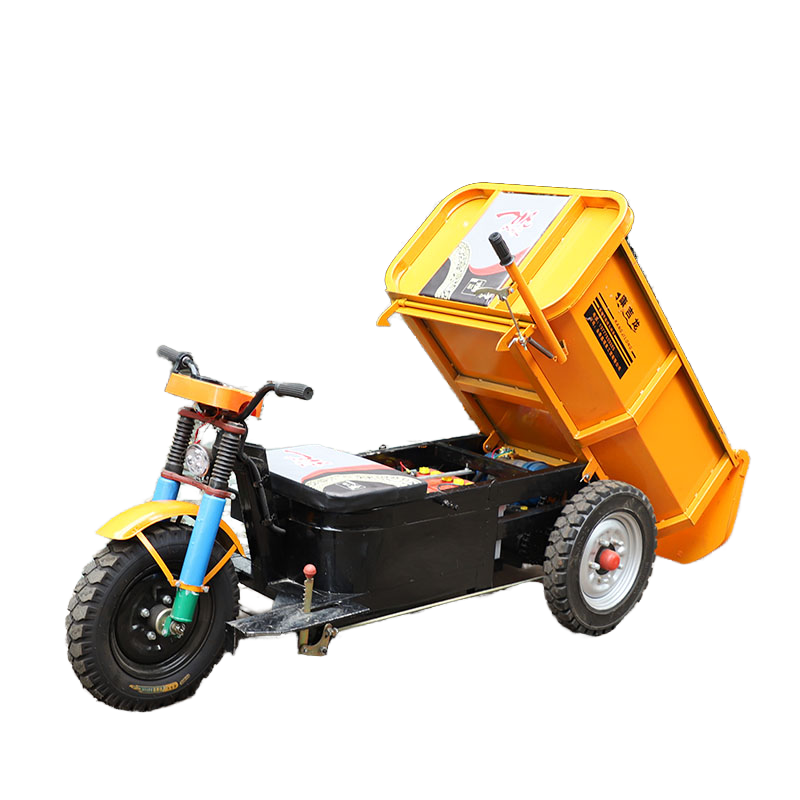 electric 3 wheel truck warehouse Hydraulic self-discharge  hauler King of heavy horsepower hillclimber dump cart