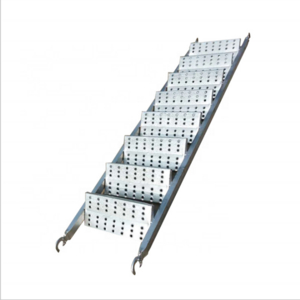 Ringlock Scaffolding System Stair Case Hot Dip Galvanized Monkey Ladder with Handrail Industrial 5 Years Outdoor CN;TIA Silver