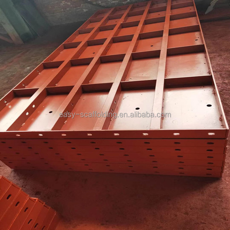 EASY Construction Materials Reusable Q235 Steel Metal Wall Slab Formwork for Building